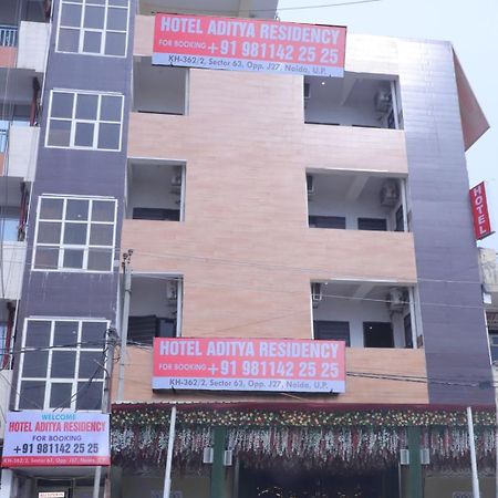 Hotel Aditya Residency Near Sector 63 Metro Station Noida Esterno foto